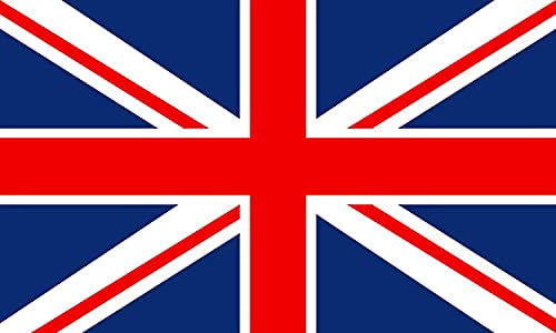Union Jack Flag 5x3ft Large British UK Flag with Eyelets – Outdoor & Indoor Use for Parties, Events, Sports, Royal Celebrations & Decorations