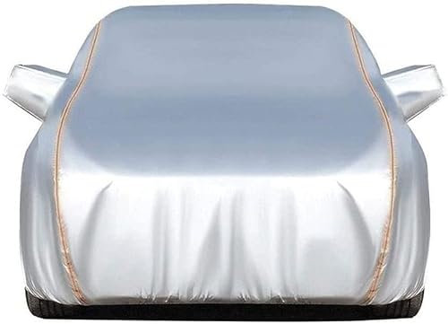 vollgarage Abdeckung Autoabdeckung Für Audi A1 A2 A3 A4 A4L A5 A6 A6L A7 A8 A8L | wasserdichte Frostschutz-Autoabdeckung Kratzfeste Sonnenschutzplane Fürs Auto (Color : Silver, Size : A8)