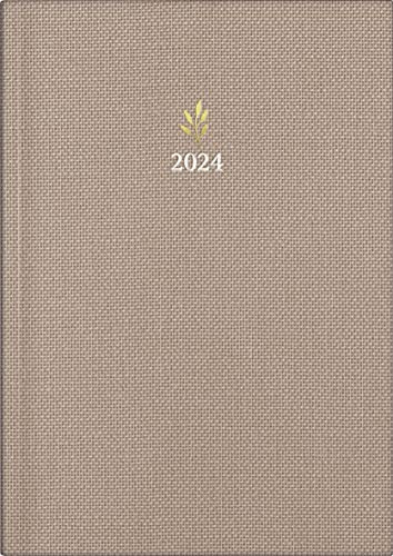 rido/idé Wochenkalender „Icecoffee“ 2024 2 Seiten = 1 Woche A5 natur