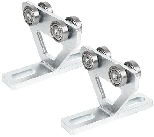 WMLBK Lot de 2 chariots à 4 roues pour palan électrique PA200-1000, roulettes silencieuses pour une utilisation avec des canaux d'entretoises simples de 4,5 cm ou plus hauts