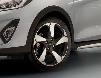 Original Ford Fiesta 2018-Aktuell Leichtmetallrad 17 5-Speichen-Design, Absolute Black