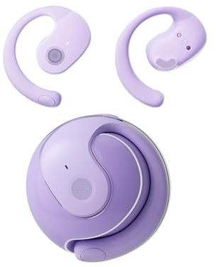 Open Ear Earbuds Outer Ear Headphones Wireless Ear Hanging Bluetooth Headset Hook Over Ear Running Gym Cycling Air Bone Conduction Bluetooth Headphones Sports Gaming Kids Earphones for iPhone Android