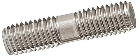 1 STK Doppelseitige Gewindestange for Ankerbolzen Hohe Härte 316 Edelstahl Schraube Gewindestange L=40-150mm(130MM*M6)
