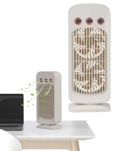 Hogvinnatil Ventilador de mesa refrescante | Ventilador portátil de agua para dormitorio, enfriador oscilante compacto para gimnasio, escuela, casa, dormitorio, coche, salón, baño, viaje
