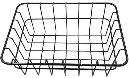 Eoixuqba Freezer Organizer Bins,Stackable Wire Organizer Container - Refrigerator Basket Cooler Storage Rack - for Snacks Produce Vegetables Fruits Beverage Food Beer Picnic Camping BBQ Kitchen Pantry