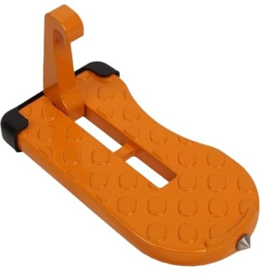 voiture support pied Marchepied de toit pliable pour voiture, marchepied de porte de voiture, multifonction, loquet universel, crochet, pédale, alliage d'aluminium marchepied voiture(RHD Frame cable)