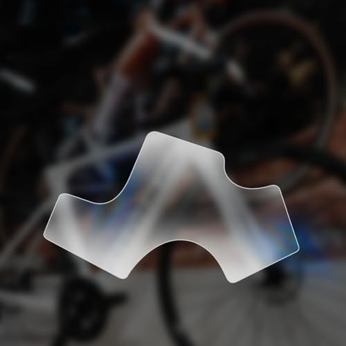 Protezione per movimento centrale della bici, pellicola protettiva resistente ai graffi, per bici da strada e mountain bike, adesivo universale per gli appassionati di ciclismo, meccanici,