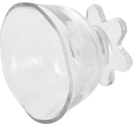 OSALADI Coupe à Glace en Verre Transparent 240 Ml Bol à Dessert Épais Pied Stable pour Milk-Shake Yaourt et Crème Glacée Usage Quotidien et Événements Spéciaux