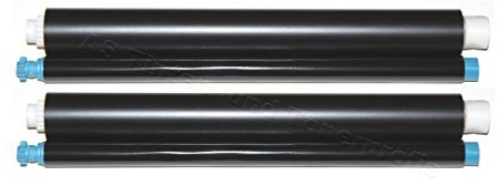 Sunature Fax-Rollen für Panasonic KX-FA52X, KX-FC225, 225 G-S, 226, 226 G-S, 255, 255 G-S, 265, 265 G-S, 266, 266 G-S, 275, 275 G-S, 205, 205 G-S, 215, 215 G-S (30 m, 215 mm, A4, schwarz)
