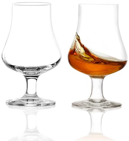 Stolzle Tasting and Nosing Scotch Glass Short Stem 6.75oz Pack of 2