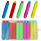 10 Pcs Kreidestifte Halter, Kreide Holder Chalk Holders, Kunststoff Kreide Clip mit Box, Kreide Cover Kreidestifte Holder, Kinder Kreidehalter Kreideabdeckung für Büro Schule Lehrer (5 Farbe)