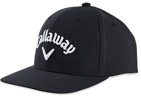 Callaway HW CG Tour Perf No Logo Blk/Wht 22 Tapa, Negro/Blanco, Talla única para Hombre