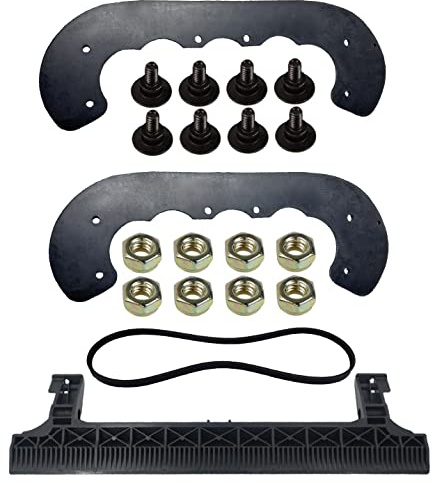 Hippotech 99-9313 Palette spazzaneve con V-Belt 108-4921 Raschietto Bar 133-5585 108-4884 & Kit hardware dado Toro PowerClear 621 Spazzaneve