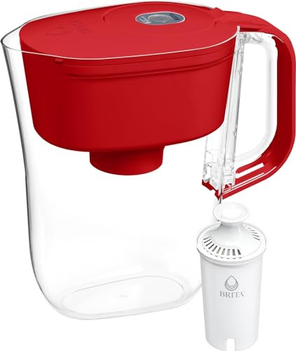 Brita 50769 Brocca SOHO, rossa, 5 tazze - Quantità 1