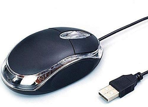 Cikiki 1Pcs Wired USB Optical 3-Button Mouse Computer Easy for Home Laptop Mouse Pc V6M3 Office Accesso Use 2020 Computer Notebook Mice