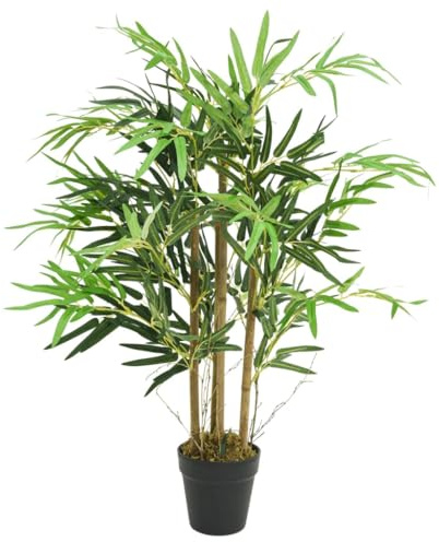 vidaXL Bambou Artificiel 500 Feuilles 80 cm Vert