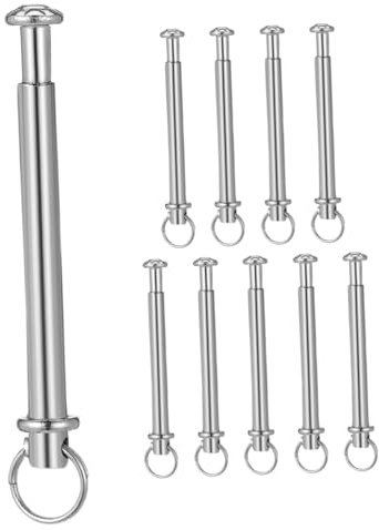 Homoyoyo 10sets Kit Di Riparazione Per Ventagli Pieghevoli Rivetti in Metallo e Elementi Di Fissaggio Parti Di Ricambio Per Albero Del Ventilatore Accessori Per Manutenzione
