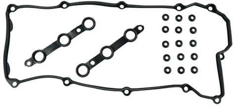 GLILAR Guarnizione Coperchio Punterie Compatibile con E46 E36 E39 E38 318is 320i 323i 323is Coperchio Valvola Motore Guarnizione Coperchio Valvola Set Bilancieri OEM: 11129070532 11121437395