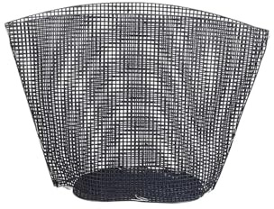 LXHZSY Rete per Borse Uncinetto Copertura in Rete 1 Set di Fogli Tela a in plastica Nera/Bianca for Borse, Copertura in in, Fai da Te, Accessori for, Filati, lavori a Maglia(Black Large Grid)