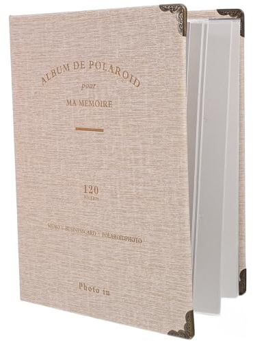 ABOOFAN Ticket Book for Organizing Photos and Receipts with Pu and Plastic Material Deformation Resistant Storage Album Suitable for Concert Tickets Collection