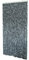 Kynast Garden Flauschvorhang 90 x 200 cm Chenille Türvorhang grau-schwarz
