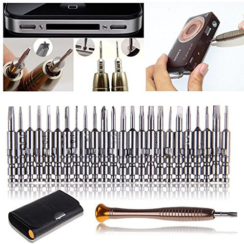 New 25 in 1 Precision Torx Schraubendreher Handy Reparatur Werkzeug-Set für iPhone Laptop Handy Elektronik