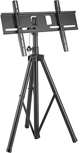 Allcam TR941 PortableTripod TV Stand w/Mounting Bracket for 32-55 inch LCD/LED TVs up to Mount Size 600x400 Tilt Max Height 180 cm