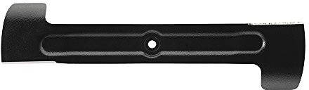 BLACK+DECKER Lame de Rechange pour Tondeuse, avec Ailettes de Sustentation, +80% de Collecte d'Herbe, Durable et Facile à Installer, A6322-XJ, Noir, 42 cm Multicolore