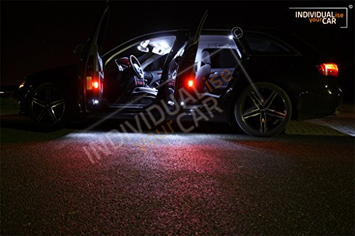 INDIVIDUALise your CAR Innenraumbeleuchtung SET für A4 B8 Avant - Cool-White Kaltweiß