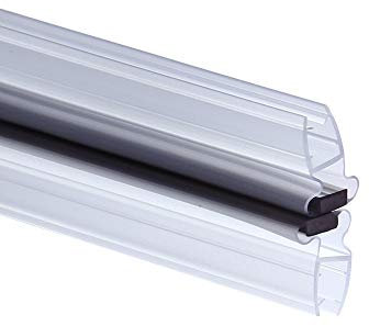Duschdichtung PVC Ersatzdichtung Duschkabine TYP-8 gerade 200cm Glasstärke 6mm