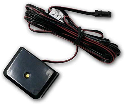 world-trading-net - LED Glasbodenbeleuchtung Clip-3D, schwarz, Leuchtfarbe kaltweiß, 12V