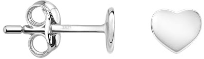 SOFIA MILANI - Damen Ohrringe 925 Silber - Herzen Ohrstecker