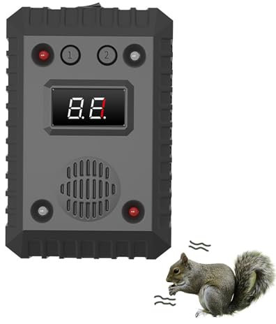 Xinlie Marderschreck Auto Marderschreck Auto Batteriebetrieben Marderschreck mobil mit Blitzlicht Effektive Abwehr mit Ultraschall & Blitzlicht,Dauerhafter Marderschutz für Auto,Dachboden,Haus,Garten