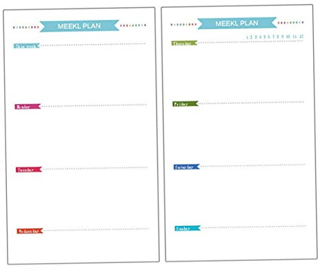 Tofficu 40blätter Nachfüllpapier Mit Löchern Für Ordner Liniertes Nachfüllpapier Für Notizbuch Tagebuch Planer Tagebuch