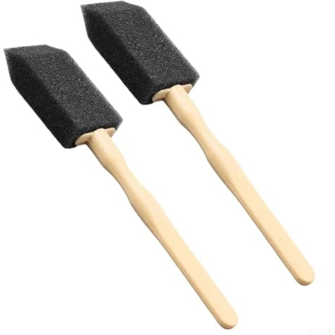 12510Pcs Cepillos de Limpieza de Ventilación de Coche Esencial Cepillo de Esponja Set para Aire Acondicionado (2Pcs)