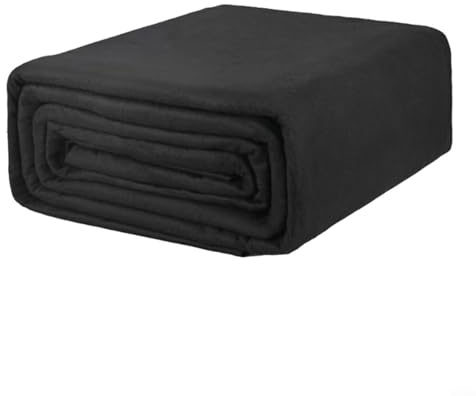 Lastdaytime Pool-Bodenmatte, rund, rutschfest, pannensicher, für den Außenbereich, schwarz (Durchmesser 3 m)
