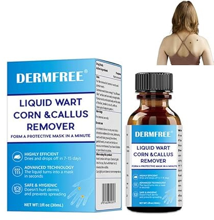 Wart Remover for Plantar Warts, Common Warts, Flat Warts, Corns, and Calluses