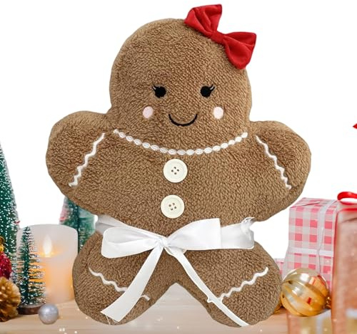 Generico Peluche Pan of - Animaux Doux De Noël Peluche,Jouet Figure Cadeau pour Garçons Filles Fille Fils Petite Amie Père Noël