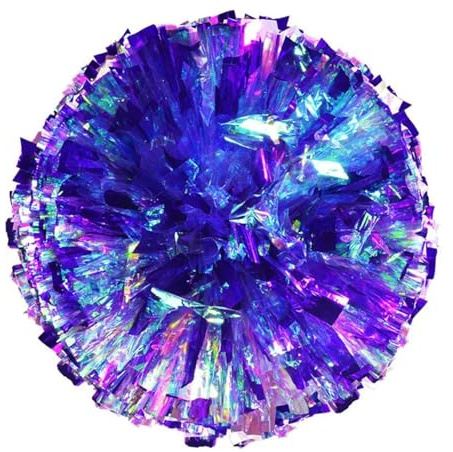 Pompon Per Cheerleader 6 pezzi Pompon da cheerleading, palline , pompon ballo, accessori for(Color 7)