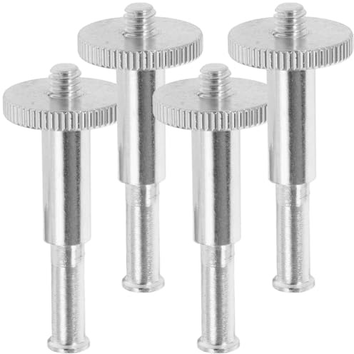 YARNOW 4stücke Mikrofonstativadapter Gewindeadapter Metall Mikrofonarm-stativ-adapter für Mikrofon oder Stativstativ Kompatibel mit Mikrofonstativen Klemmen und Kamerastativen