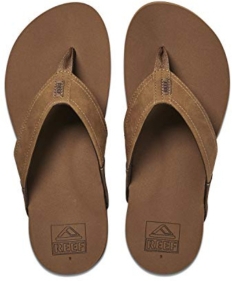 Reef Men's Newport Flip-Flop, Bronze, 8 UK