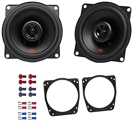JBL Stage2 524 Auto Lautsprecher Boxen 420 Watt 13 cm 2 Wege Koax passend für Ford Fiesta (MK3/MK4/MK5) 1989-2001 Türen Front