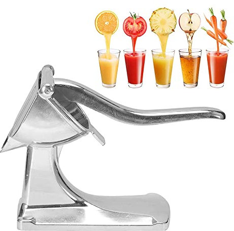 MNSRRN Metal Hand Juicer, Fruit Grinder, Fruit Press, Vegetables Lemon Orange Lime Hand Press Juicer Kitchen Gadgets Cooking Accessories