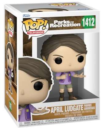 Funko POP! TV: Parks & Recreation - April Ludgate - (Goddess) - Parks and Recreation - Collectable Vinyl Figure - Gift Idea - Official Merchandise - Toys for Kids & Adults - TV Fans