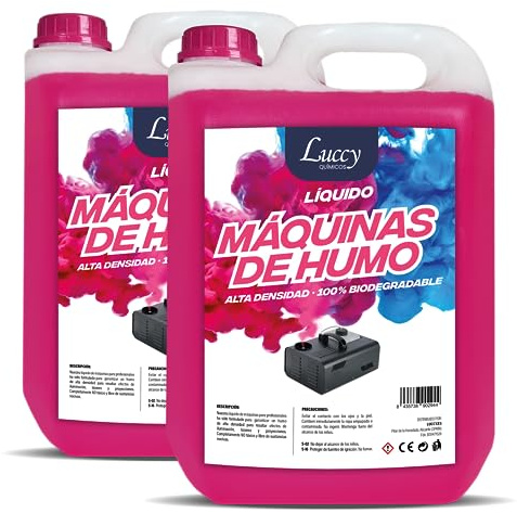 Liquide Machine à Fumée Naturelle 10 litres | Liquide Machine à fumée haute densité et longue durée, sans danger pour la respiration, les fêtes, les événements, la discothèque