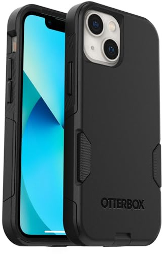 OtterBox iPhone 13 Mini & iPhone 12 Mini (Only) - Commuter Series Case - Black - Slim & Tough - Pocket-Friendly - with Port Protection - Non-Retail Packaging