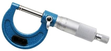 ZPFDSG Bügelmessschrauben 0–25 mm hochpräzise Sonde aus gehärteter Legierung, Außenmikrometerlehre, 0–25 mm Mikrometer, Präzisionsmesswerkzeuge