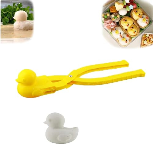 Endxedio Entenreisform, 2024 Reisform, Entenform, Reis-Form, Entenform, DIY-Sushi-Form, Tierreis-Werkzeug, Schneeballform (Ente), WJ1678