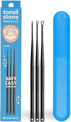 Tonsil Tech Tonsil Stone Remover Tool - Tonsil Stones Removal Kit - Made in USA