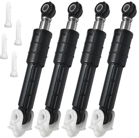 WH01X10343 WH01X20826 Washer Shock Absorber for G.E Front-Load Washers GFWS1700H0WW GFW450SSK0WW GFWN1600J1WW WCVH6800J2WW, Reduces Vibration & Noise, Replacement for Damaged Shock System